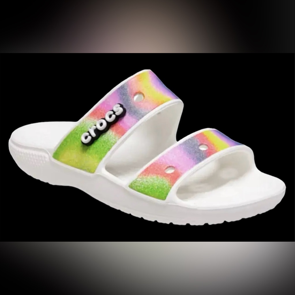 Crocs Classic Spray Dye Adult Slide Sandals Unisex